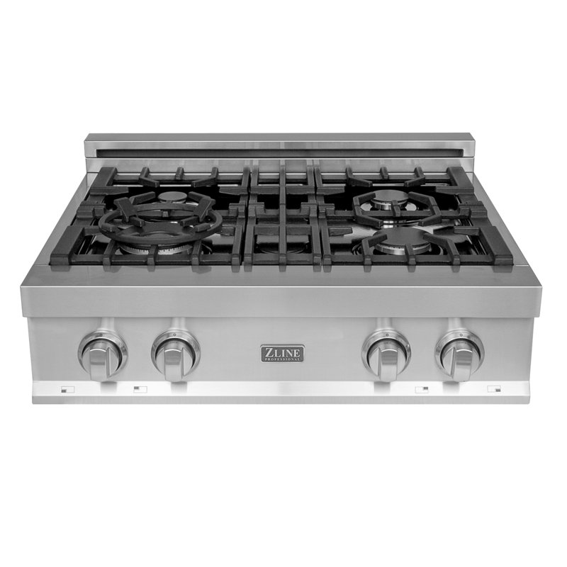 ZLINE Kitchen and Bath Ceramic Rangetop 30" Dropin Gas Range Wayfair